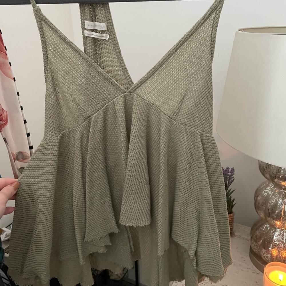 High low tank top